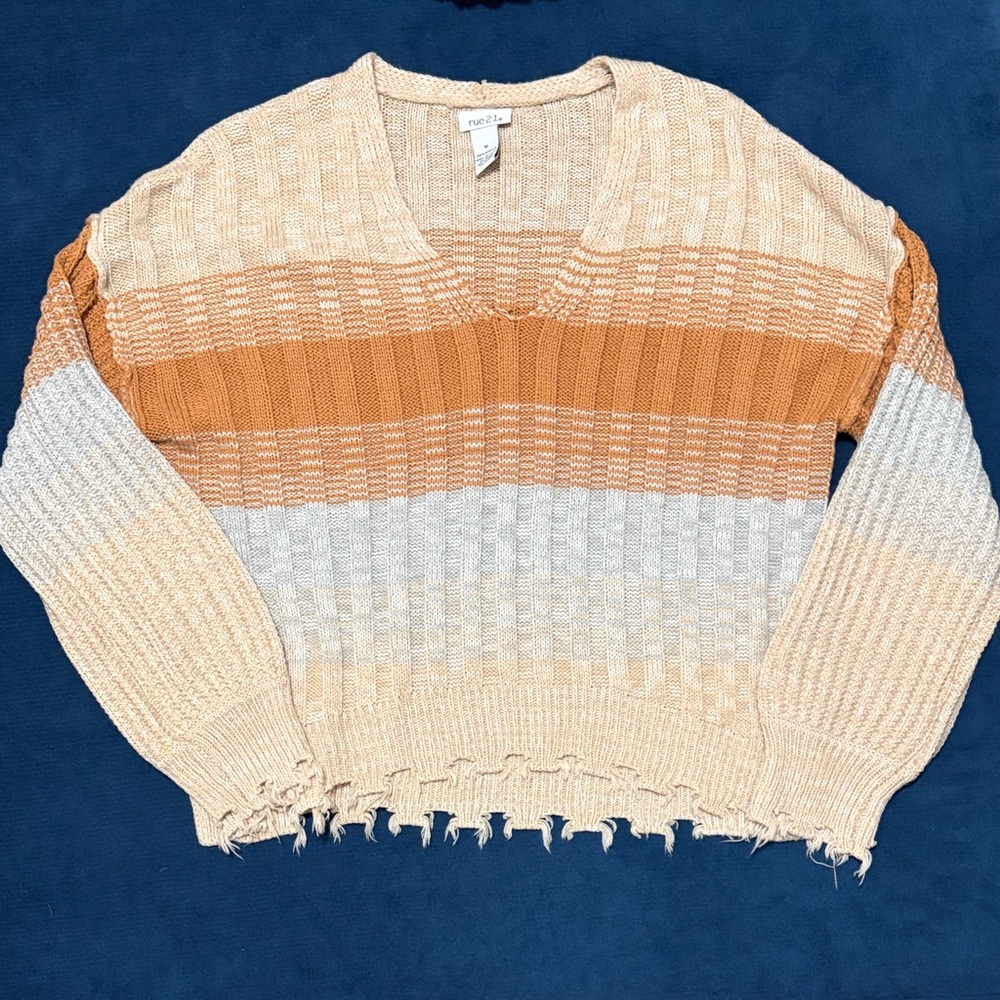 Rue21 Beige Knit Sweater